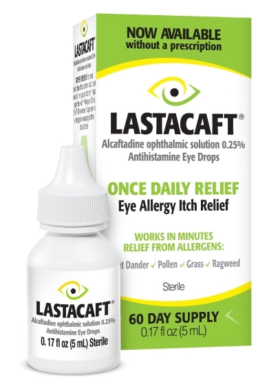 LASTACAFT 0.25% ANTIHISTAMNE EYE DRP 5ML