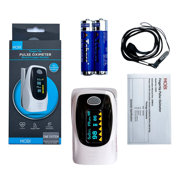 MOBI OXIMETER FINGERTIP PULSE MONITOR