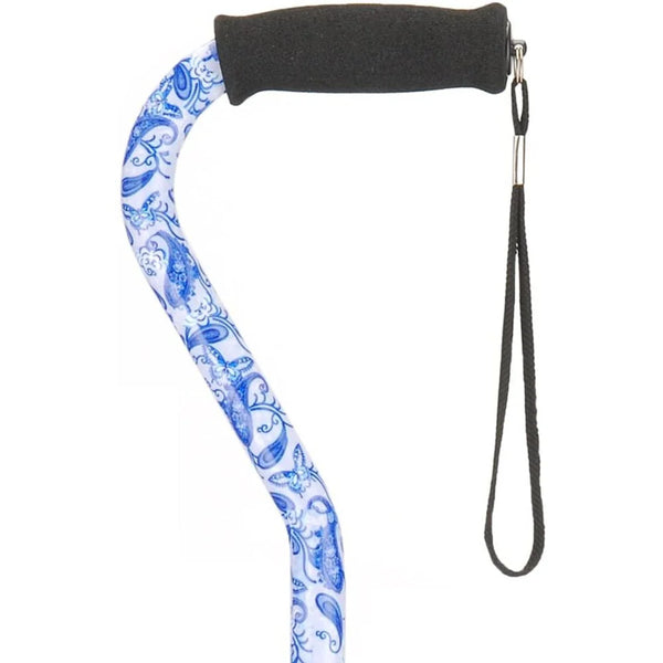 CANE OFFSET BLUE PORCELAIN 1070CH