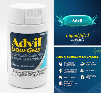 ADVIL LIQUI-GEL 80CT