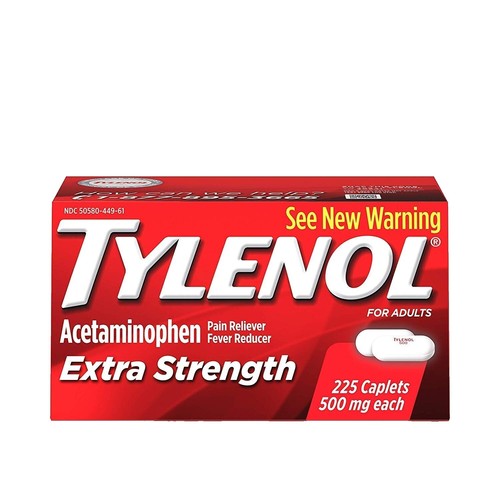 TYLENOL 500MG ES CPL 225CT