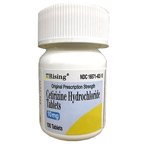 CETIRIZINE 10MG TABLET 100CT MYLAN*