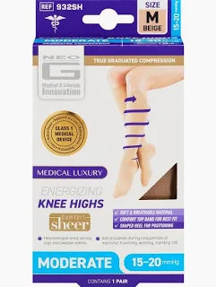 NEO G THERA KNEE HIGH OPEN TOE LARGE
