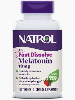 MELATONIN 10 MG QD TAB 100 UD