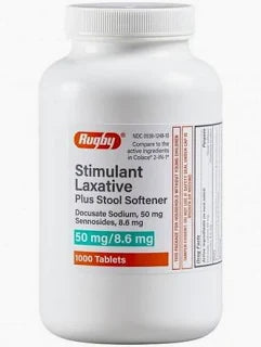 DOCUSATE-SENNOSIDES 50-8.6 MG TAB 1000