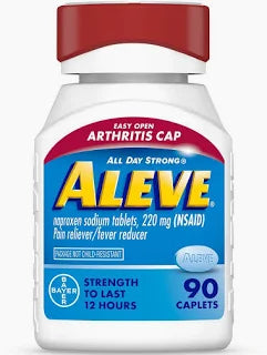 ALEVE 220MG CAPLET 90CT