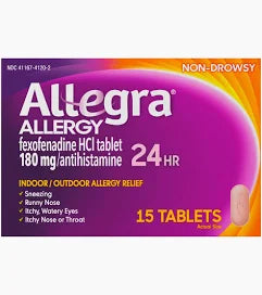 ALLEGRA OTC 24HR 180MG TAB 15CT