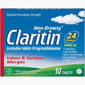 CLARITIN 10MG 24HR REDITAB 10CT