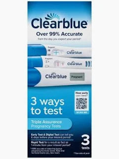CLEARBLUE PLUS PREGNANCY TEST ANLG KIT 3