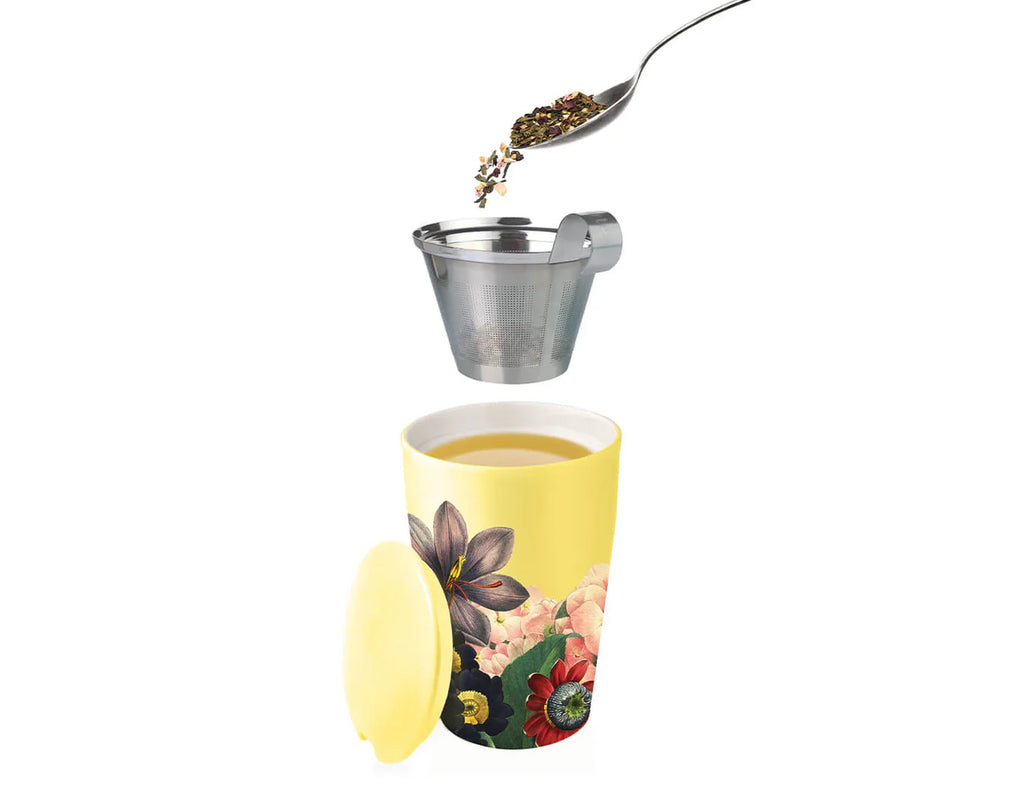TEA FORTE - STEEPING CUP & INFUSER SOLEIL