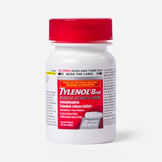 TYLENOL 8HR MUSCLE PAIN 650MG CAP 100CT