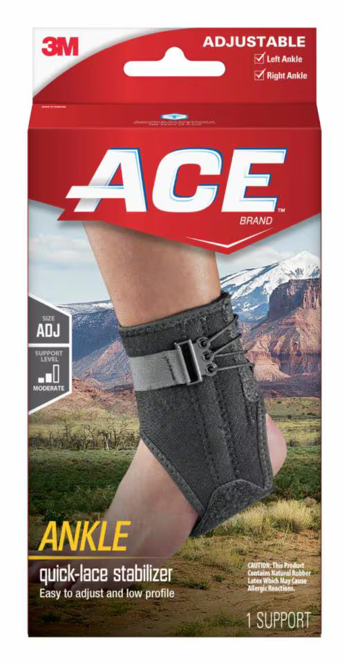 ACE ANKLE BRACE W/SIDE STABILIZER
