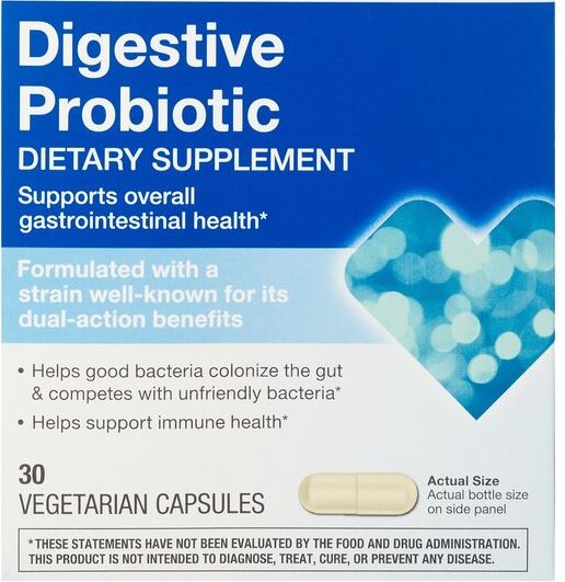GNP PROBIOTIC DIGESTIVE SUPRT CAP 30CT