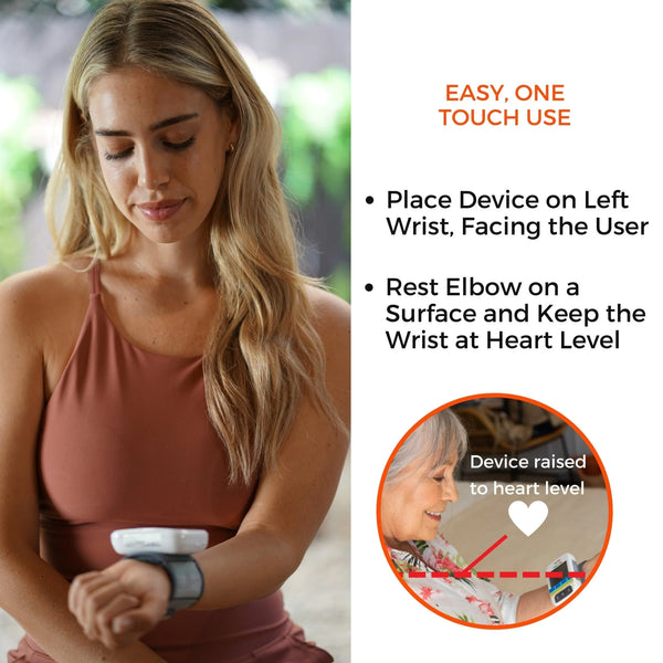 MOBI BLOOD PRESSURE MONITOR WRIST