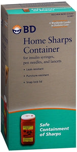 BD Home Sharps Container 1 Each