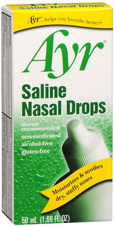 Ayr Saline Nasal Drops 50 mL