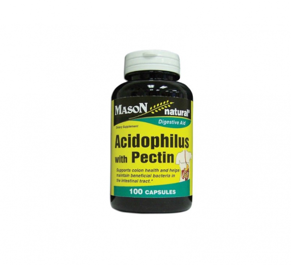 Mason Natural Acidophilus with Pectin Capsules 100 ea