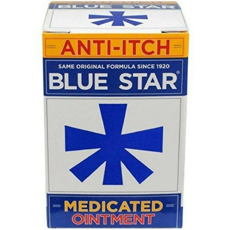 Blue Star Anti-Itch Medicated Ointment 2 oz (1 Pack)