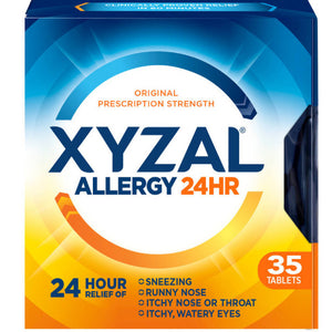 Xyzal 24 Hour Allergy Relief Tablets 35 ea