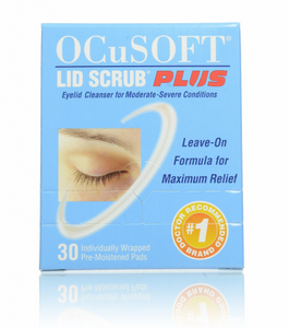 OCuSOFT Plus Eyelid Cleanser Pads 30 Each