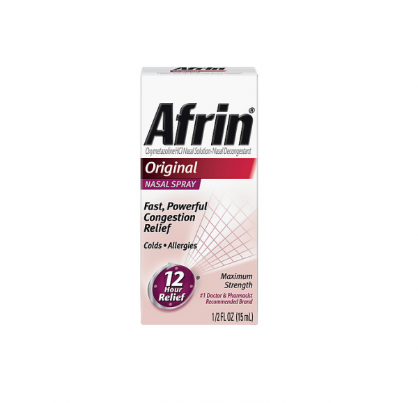 Afrin Nasal Spray, Original 15 mL