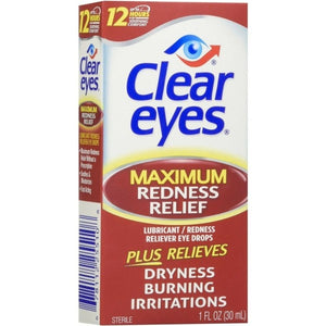 Clear Eyes Maximum Redness Relief Eye Drops (1 Pack)