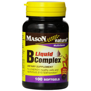 Mason Natural B-Complex Softgels 100 ea