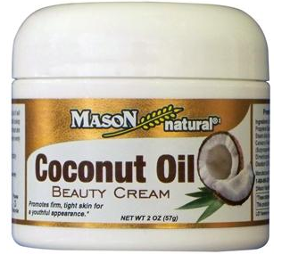 Mason Natural Coconut Oil Beauty Cream 2 oz