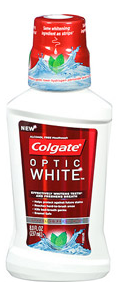 Colgate Optic White Mouthwash Sparkling Fresh Mint (1 Pack) 8.0 Fl oz
