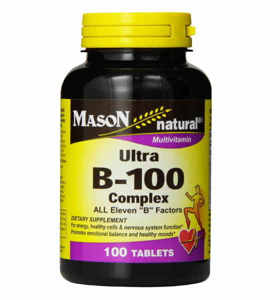 Mason Natural Ultra B-100 Complex 100 ea