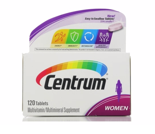 Centrum Women Multivitamin Tablets, 120 ea