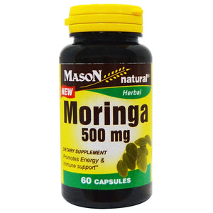 Mason Natural, Moringa, 500 mg, 60 Capsules