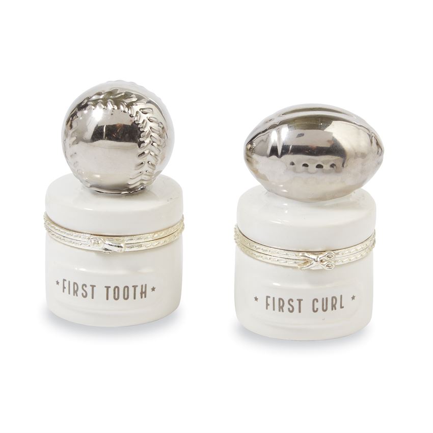 SILVER SPORTS TOOTH & CURL SET