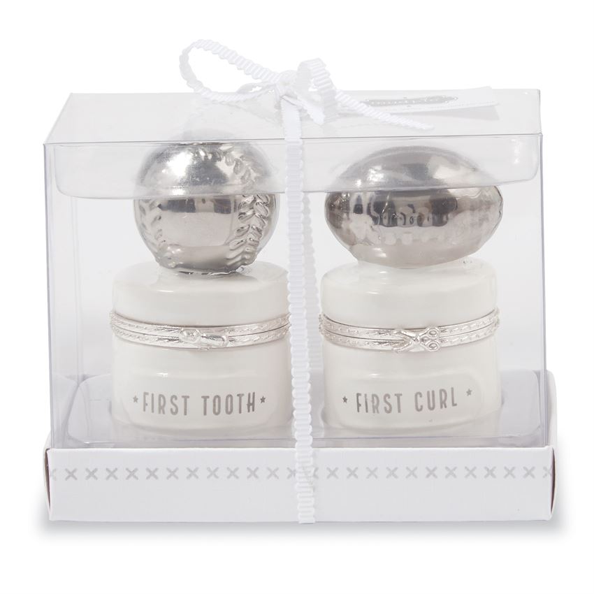 SILVER SPORTS TOOTH & CURL SET