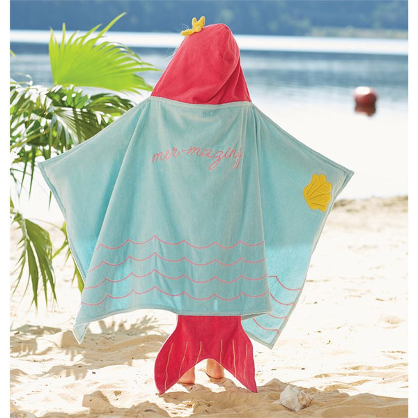 MERMAID HOODED TOWEL