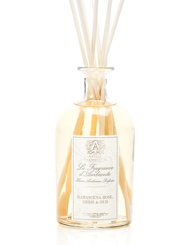 ANTICA FARMACISTA - 250ML DIFFUSER DAMASCENA ROSE, ORRIS & OUD