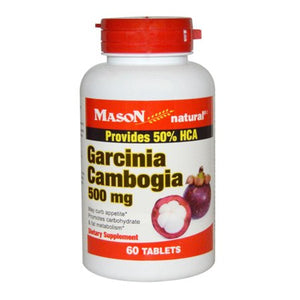 Mason Naturals Garcinia Cambogia 500 Mg Tablets, 60 Ea