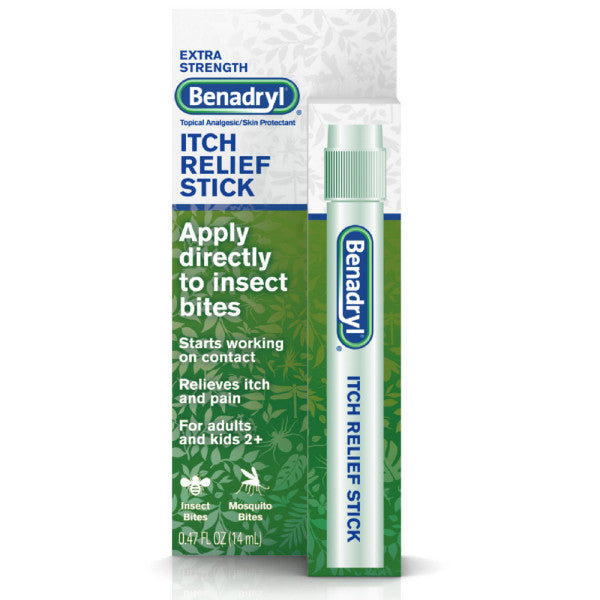 Benadryl Itch Relief Stick 0.47 oz (1 Pack)