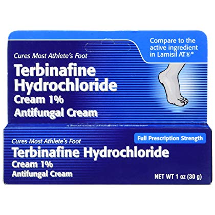 Taro Terbinafine Hydrochloride Cream 1% 1 oz (1 Pack)