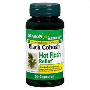Mason  Black Cohosh Hot Flash Relief Capsules 60 ea