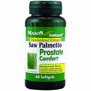 Mason Naturals Saw Palmetto Prostate Comfort Softgels 60 ea