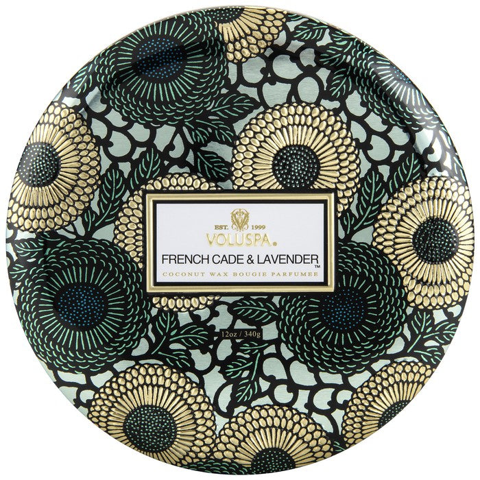 VOLUSPA - French Cade Lavender 3 Wick Candle