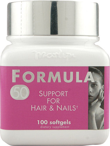 Naturally Vitamins Formula 50 Support For Hair & Nails -- 100 Softgels