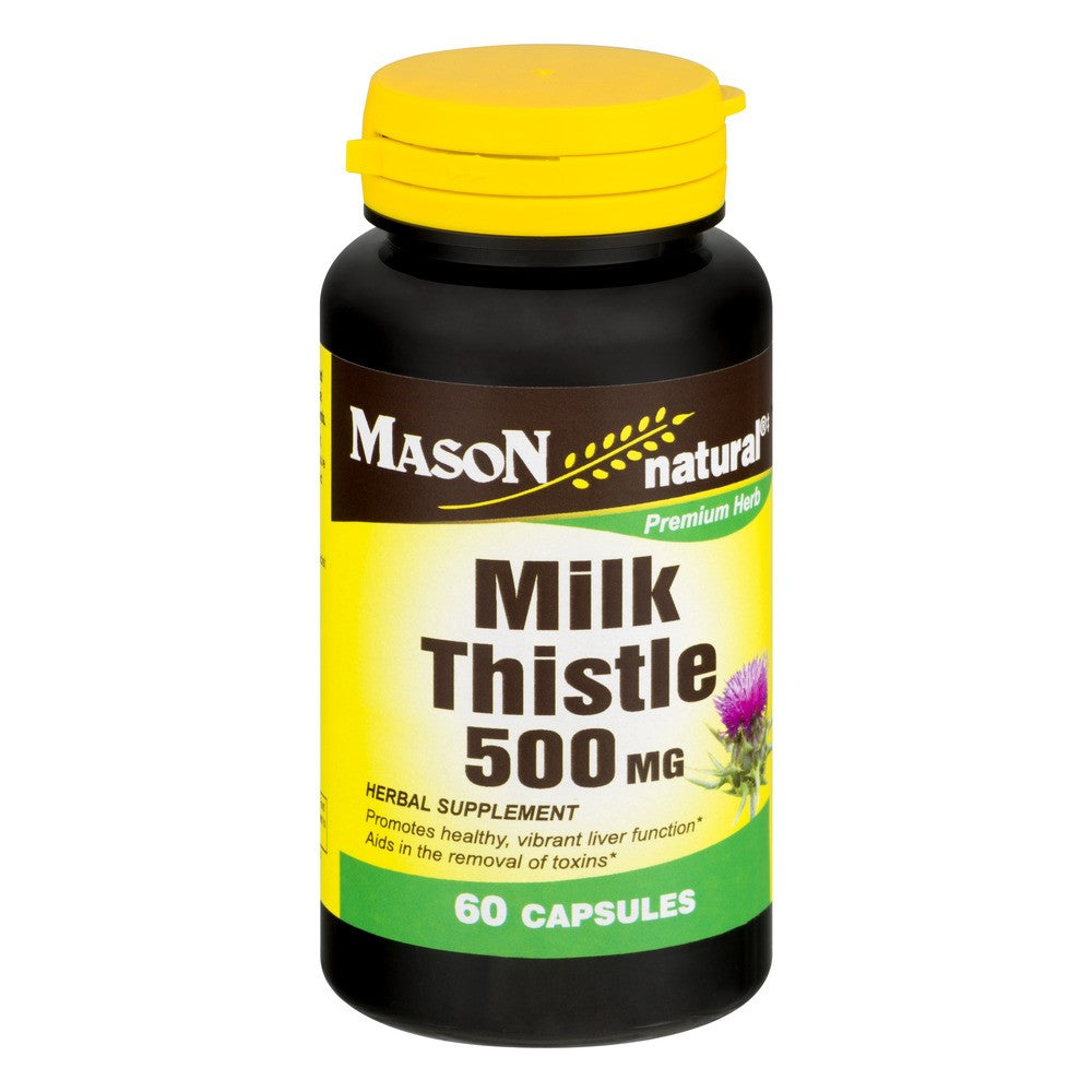 Mason Natural Milk Thistle 500 MG - 60 CAPSULES