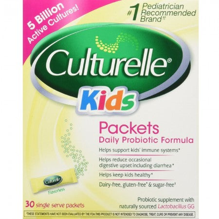 Culturelle Kids Packets Daily Probiotic Supplement 30 ea (1 Pack)