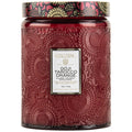 VOLUSPA - Goji  Tarocco Orange Large Embossed Glass Jar Candle