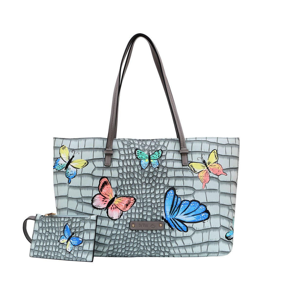 De-Vesi De Farfalla Grey Edition Tote