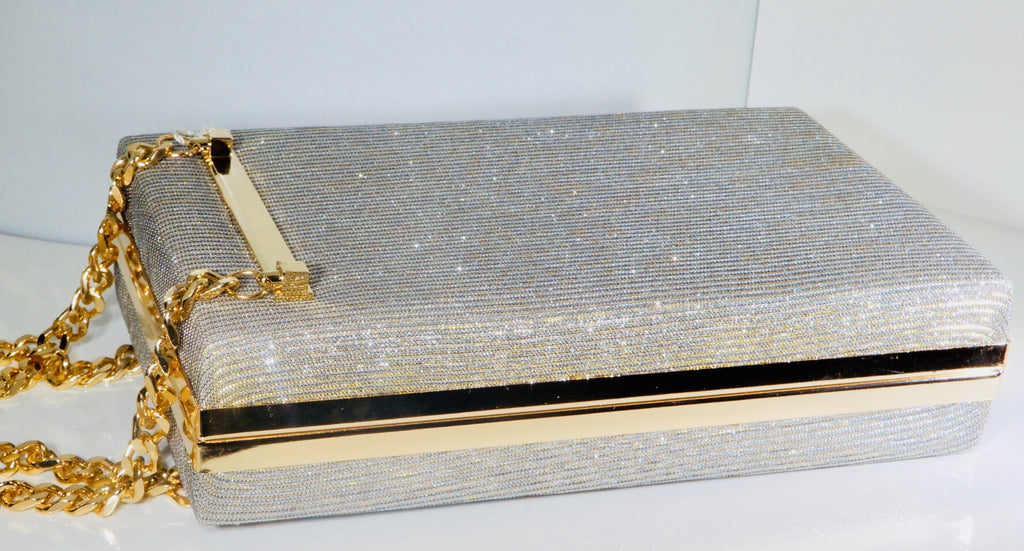 Luv me Luv Sparkle Hard Clutch