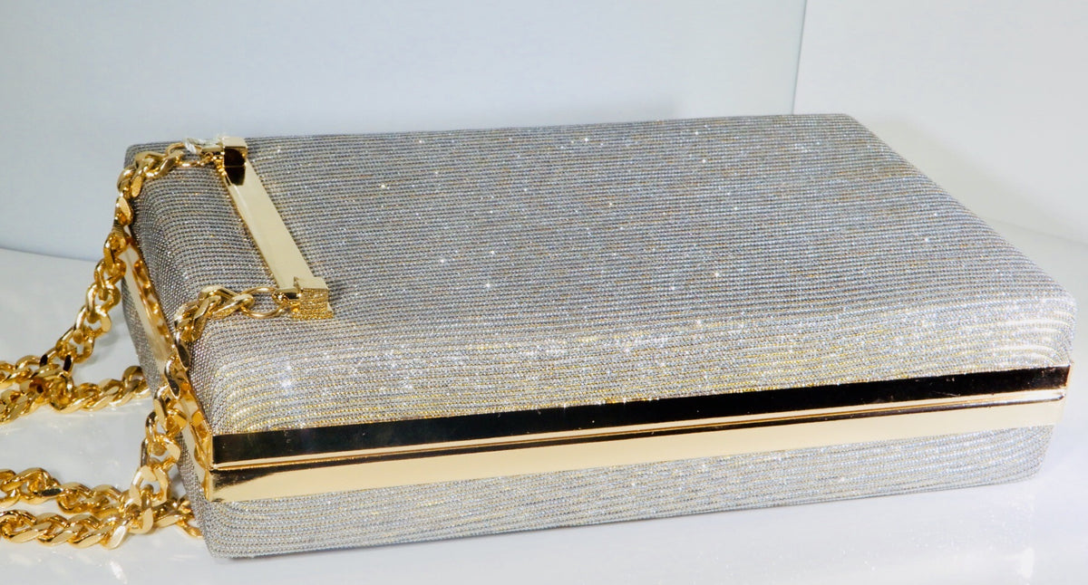 Luv me Luv Sparkle Hard Clutch