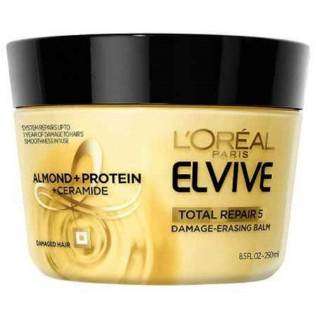 L'Oreal Advanced Haircare Total Repair 5 Damage-Erasing Balm 8.5 oz (1 Pack)